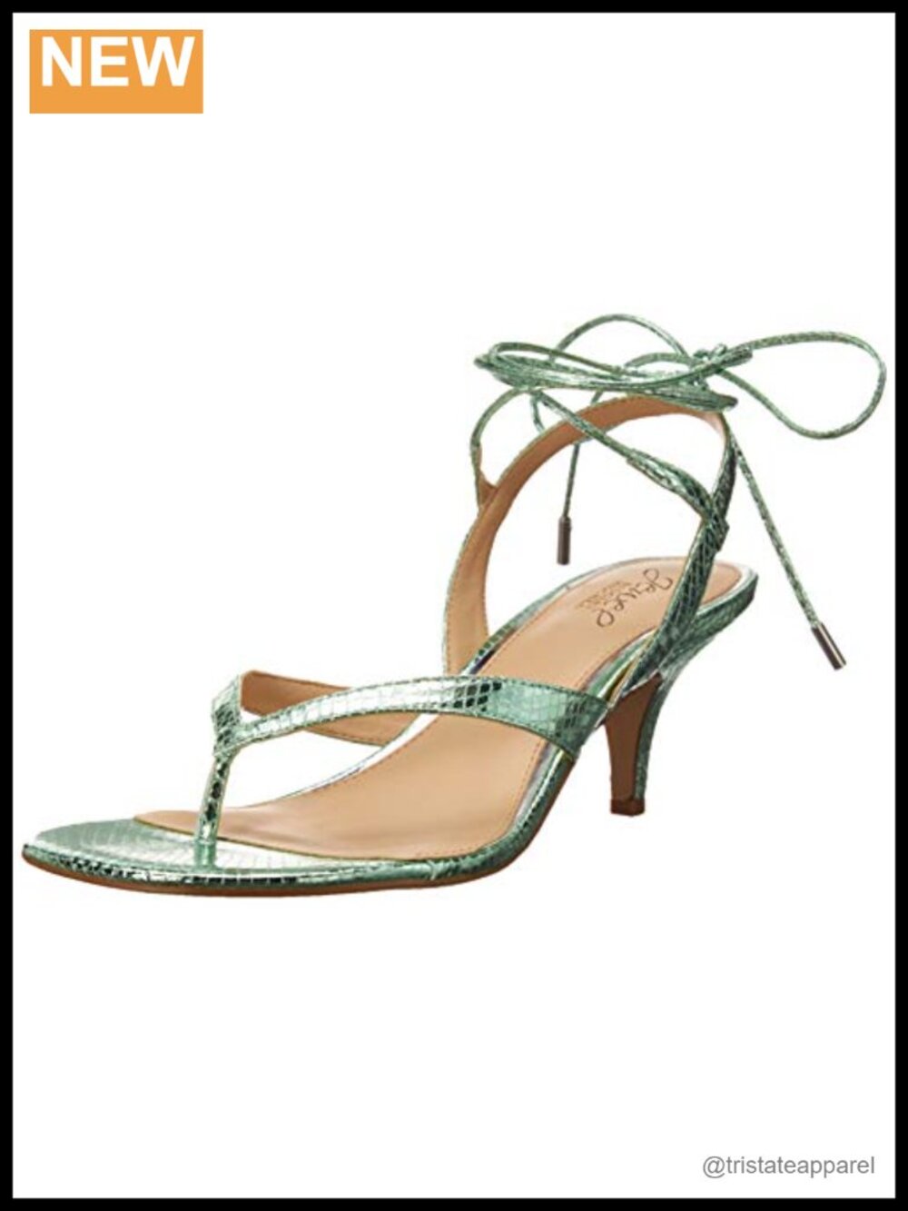 Women's Nolin Lace Up Stiletto Heeled Sandals Open Toe Ankle Strap